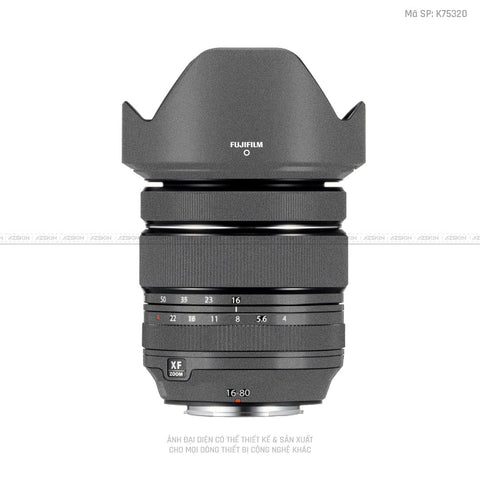 Dán Skin Ống Kính Fujifilm Đổi Màu Xám | K75320