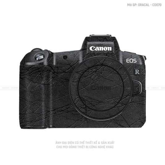 Dán Skin Máy Ảnh Canon Vân Cocoon Black | ORACAL - CO070
