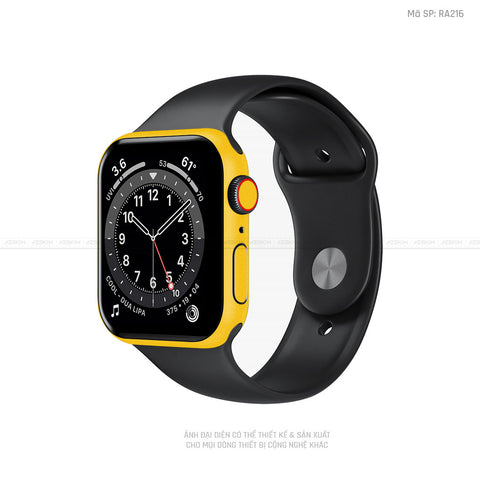 Dán Skin Apple Watch Màu Vàng | RA216