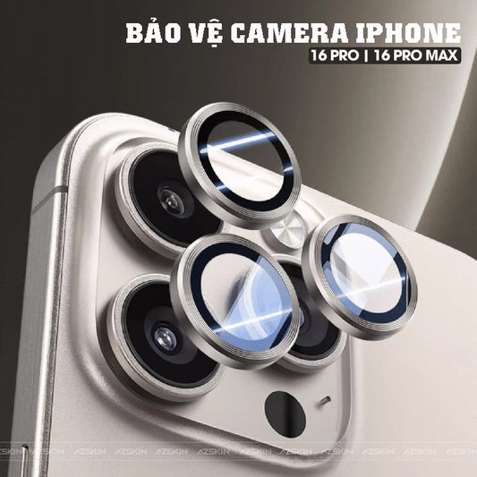 Ốp bảo vệ camera iPhone 16 Pro và iPhone 16 Pro Max