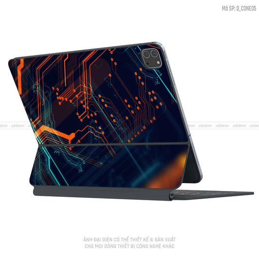 Dán Skin Magic Keyboard Hình Công Nghệ | D_CONE05