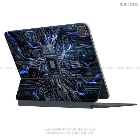 Dán Skin Magic Keyboard Hình Công Nghệ | D_CONE04