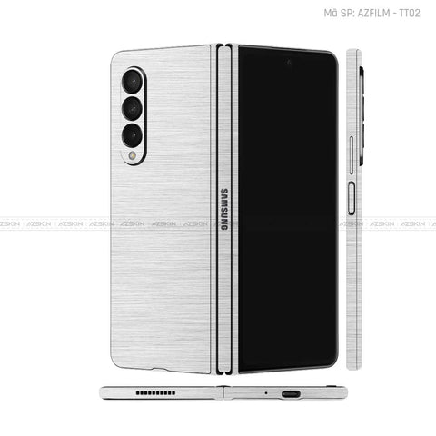 Dán Skin Galaxy Z Fold4 Vân Titan Xước Bạc | AZFILM - TT02