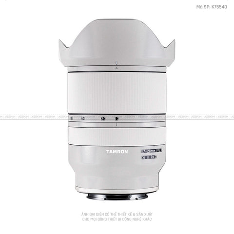 Dán Skin Ống Kính Tamron Đổi Màu Trắng | K75540