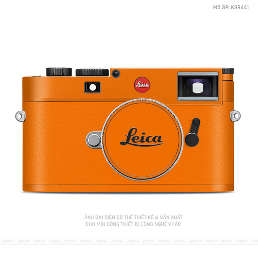Dán Skin Máy Ảnh Leica Màu Cam | K89441