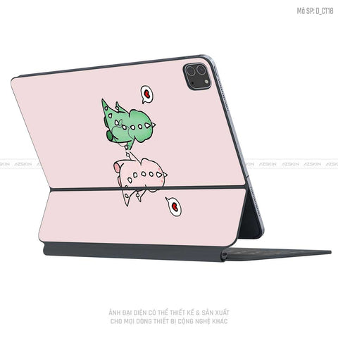 Dán Skin Magic Keyboard Hình Dễ Thương | D_CT18