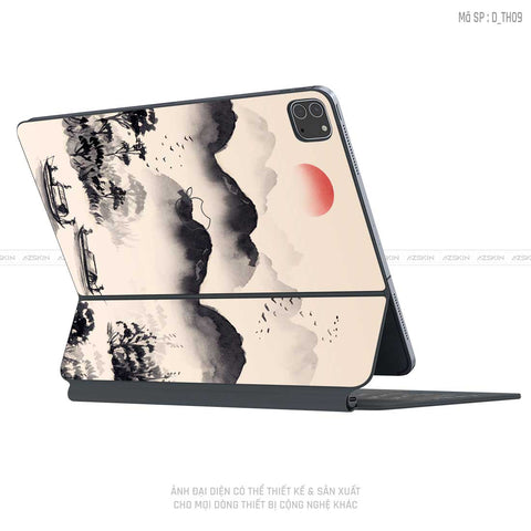 Dán Skin Magic Keyboard Hình Thư Pháp | D_TH09