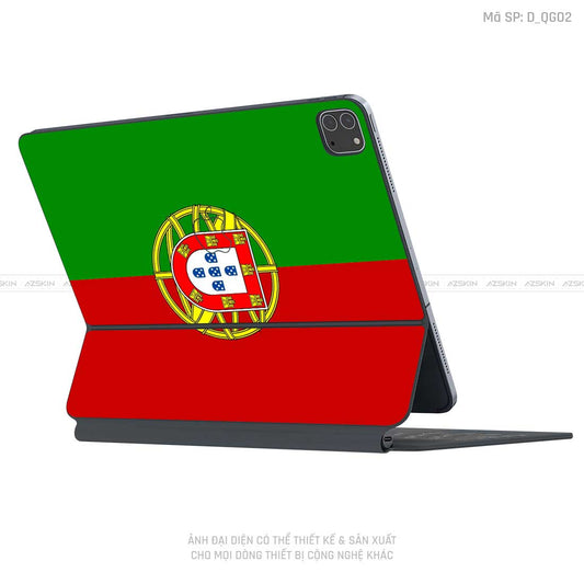 Dán Skin Magic Keyboard Hình Quốc Gia | D_QG02