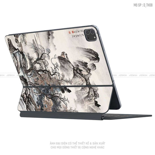 Dán Skin Magic Keyboard Hình Thư Pháp | D_TH08