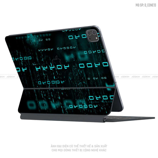 Dán Skin Magic Keyboard Hình Công Nghệ | D_CONE13