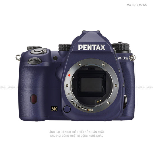 Dán Skin Máy Ảnh Pentax Đổi Màu Tím | K75565