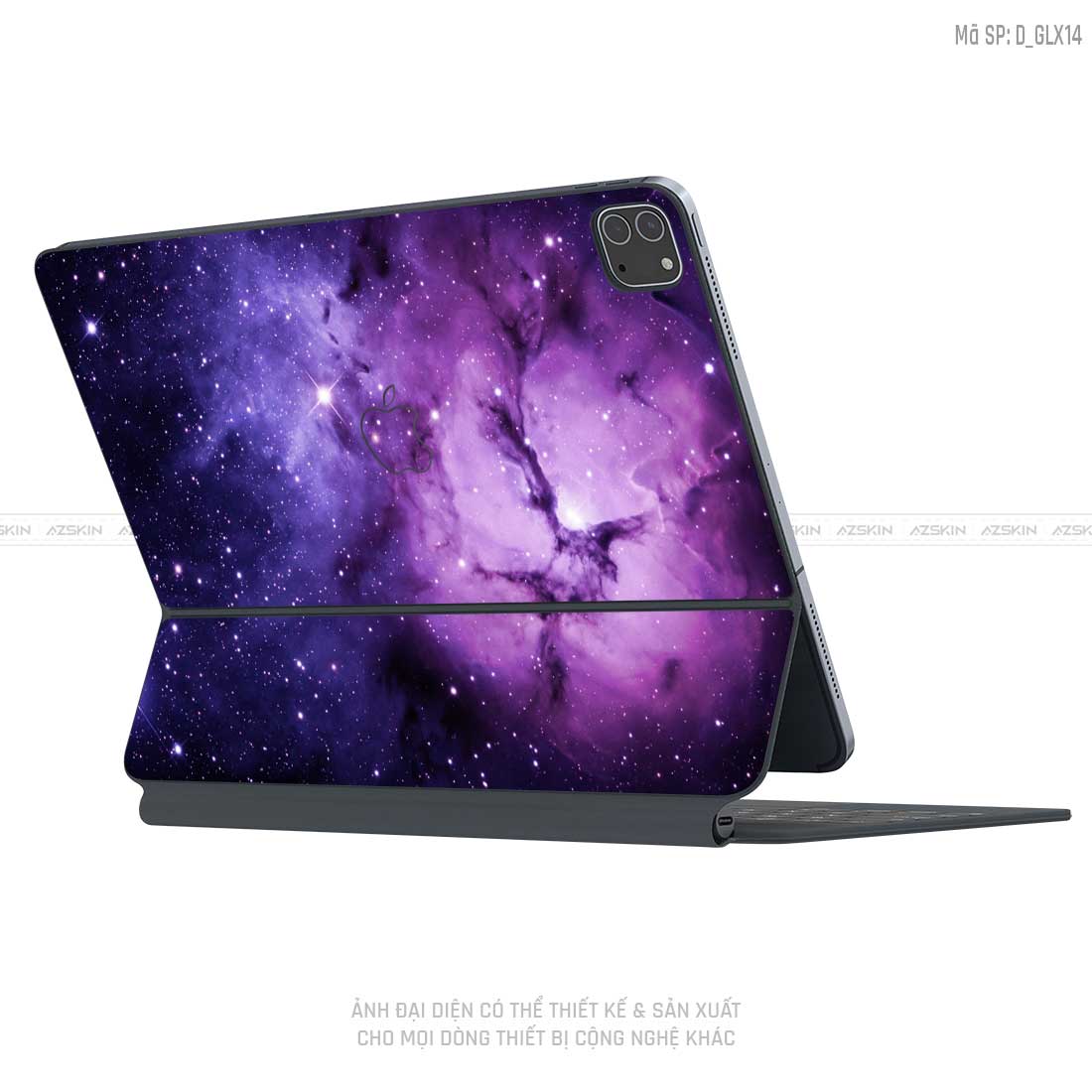 Dán Skin Magic Keyboard Hình Galaxy - Space | D_GLX14