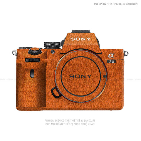 Dán Skin Máy Ảnh Sony Vân Da Cam | UVPT13