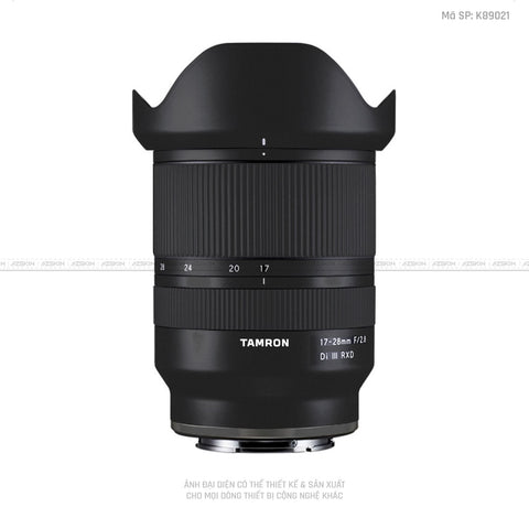 Dán Skin Ống Kính Tamron Đổi Màu Đen | K89021