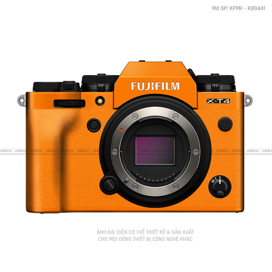 Dán Skin Máy Ảnh Fujifilm Đổi Màu Cam | K89441