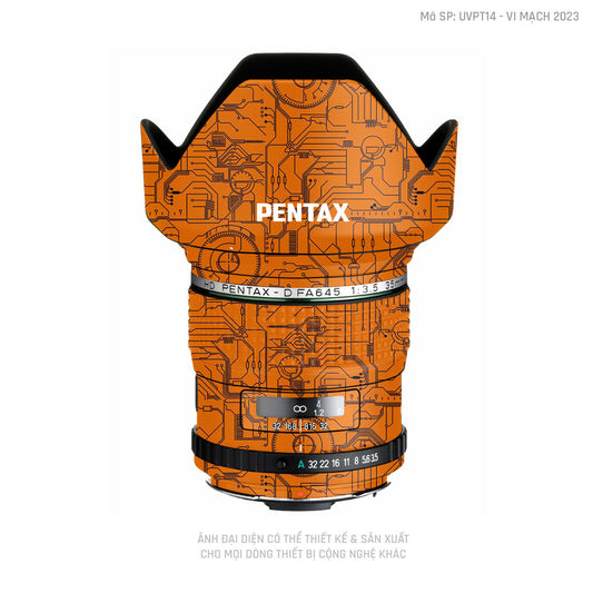 Ống Kính Pentax Vân Nổi Vi Mạch 2023 CaM | UVPT14