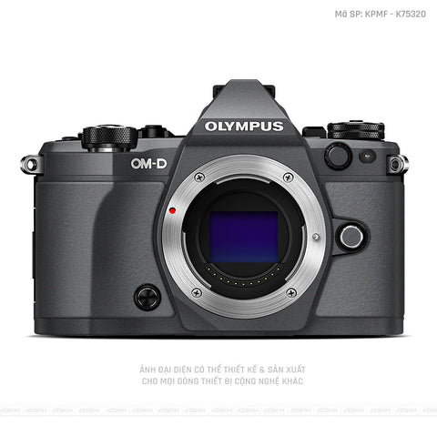 Dán Skin Máy Ảnh Olympus Đổi Màu K75320 - XÁM