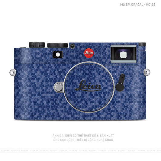 Dán Skin Máy Ảnh Leica Vân Tổ Ong Xanh | ORACAL - HC192