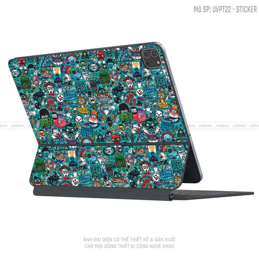 Dán Skin Magic Keyboard Vân Sticker 03 | UVPT22