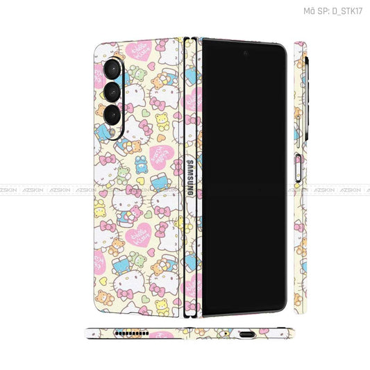 Dán Skin Galaxy Z Fold3 Hình Sticker | D_STK17