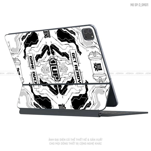 Dán Skin Magic Keyboard Hình Gaming Gear | D_GMG11