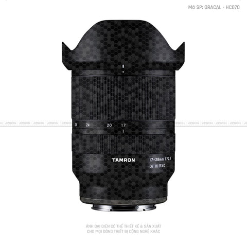 Dán Skin Ống Kính Tamron Vân Cocoon Black | CO070