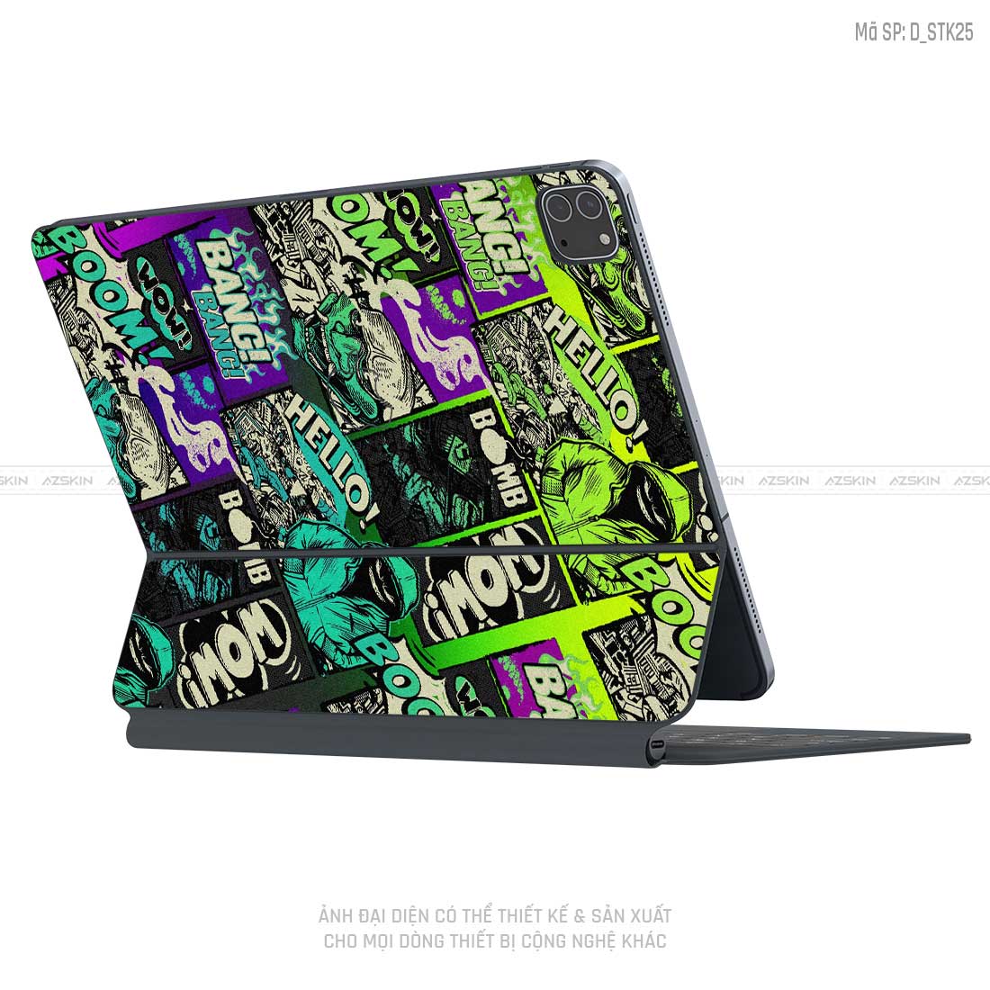 Dán Skin Magic Keyboard Hình Sticker | D_STK25