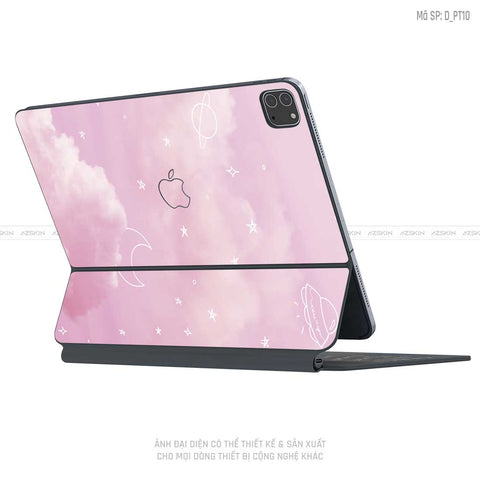 Dán Skin Magic Keyboard Hình Pastel | D_PT10