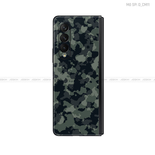 Dán Skin Galaxy Z Fold3 Hình Camo | D_CM11