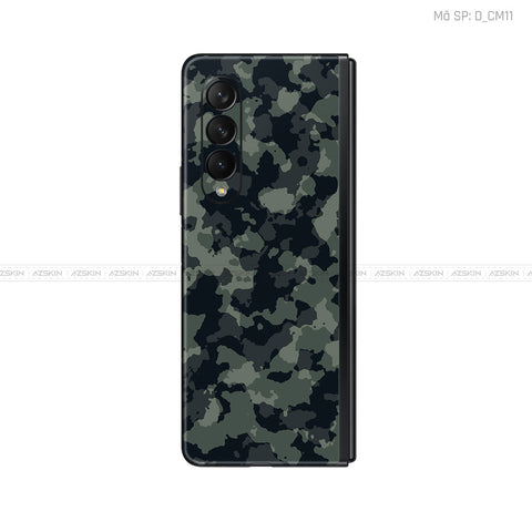 Dán Skin Galaxy Z Fold3 Hình Camo | D_CM11
