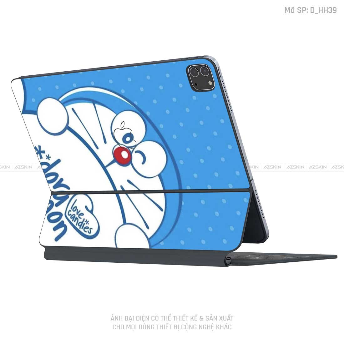 Dán Skin Magic Keyboard Hình Hoạt Hình | D_HH39