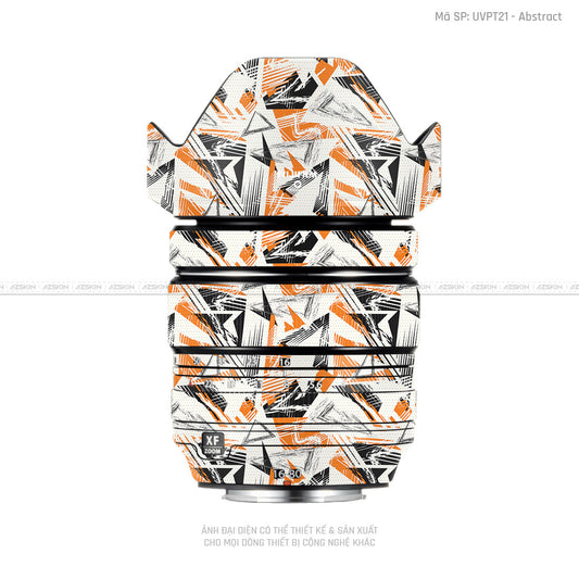 Dán Skin Ống Kính Fujifilm Vân Nổi Abstract 02 | UVPT21