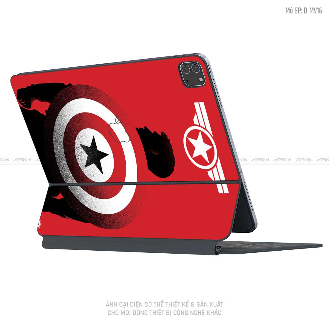 Dán Skin Magic Keyboard Hình Marvel | D_MV16