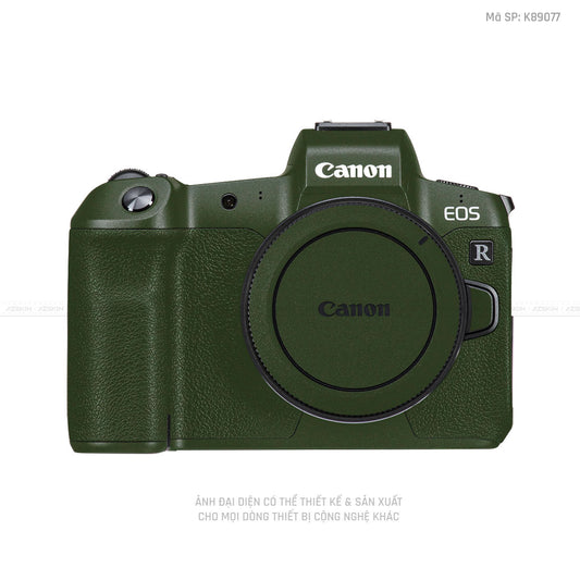 Dán Skin Máy Ảnh Canon Màu Xanh Lục | K89077