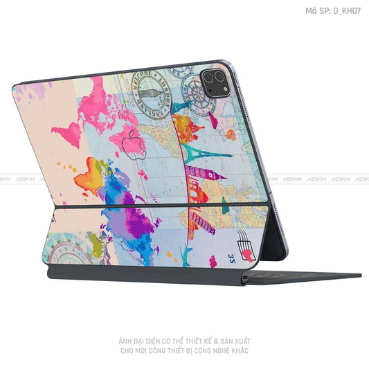 Dán Skin Magic Keyboard Hình Khoa Học | D_KH07