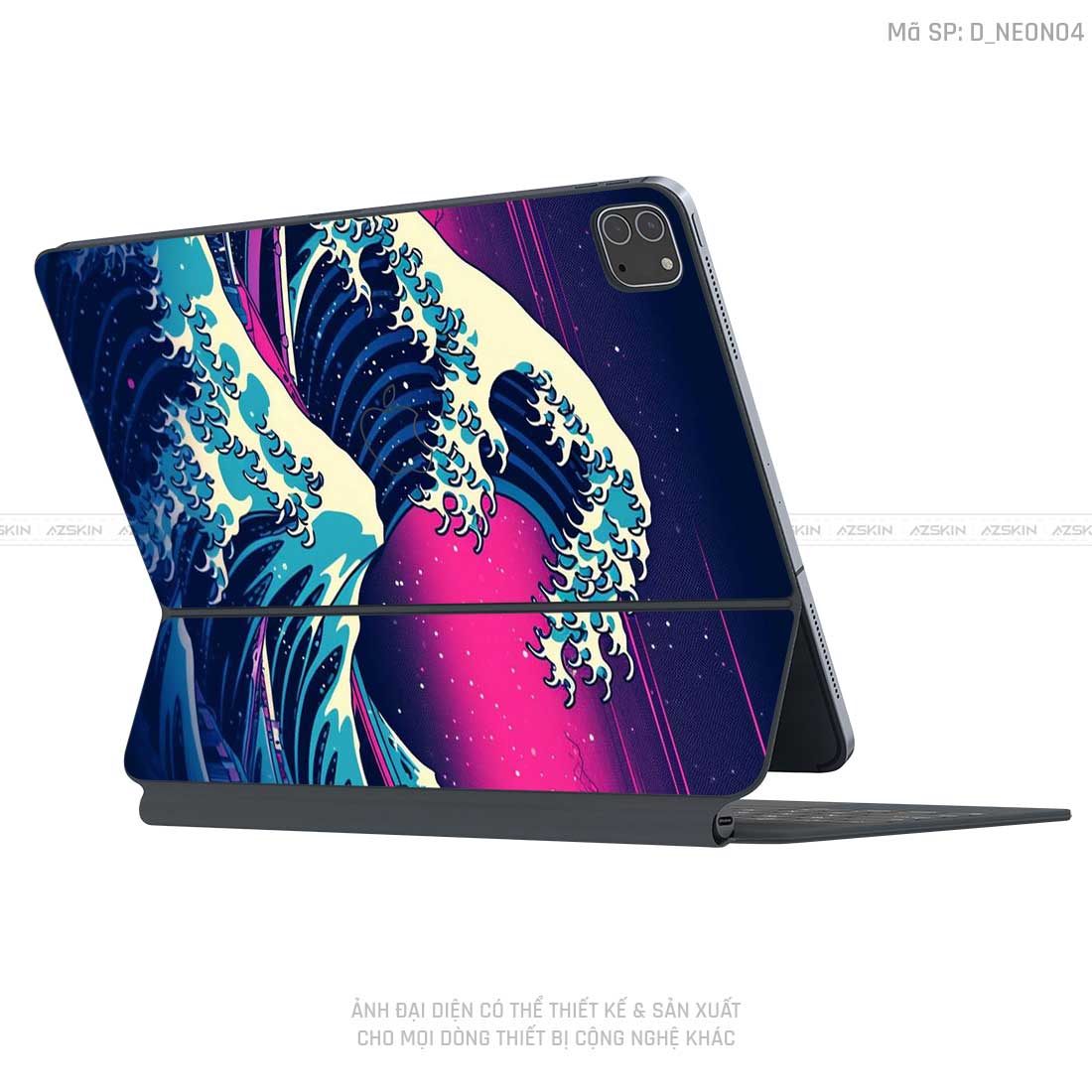 Dán Skin Magic Keyboard Hình Neon | D_NEON04