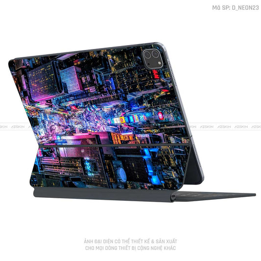 Dán Skin Magic Keyboard Hình Neon | D_NEON23