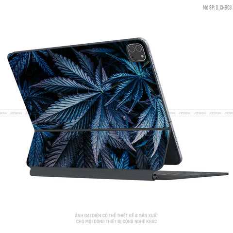 Dán Skin Magic Keyboard Hình Canabis | D_CNB03