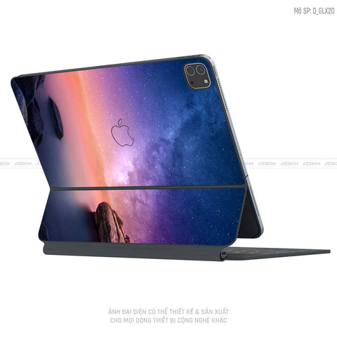 Dán Skin Magic Keyboard Hình Galaxy - Space | D_GLX20