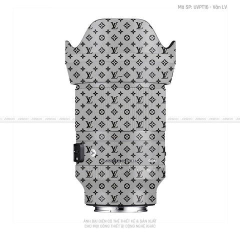 Dán Skin Ống Kính Sigma Vân Pattern LV Bạc | UVPT16