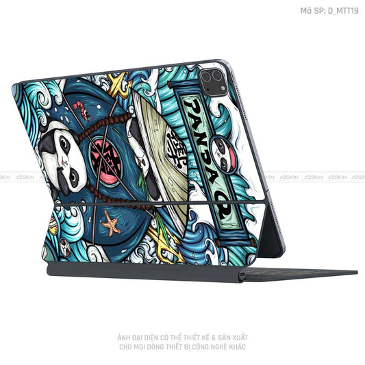 Dán Skin Magic Keyboard Hình Mèo Thần Tài | D_MTT19