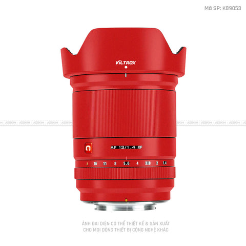 Dán Skin Ống Kính Viltrox  Đổi Màu Đỏ | K89053
