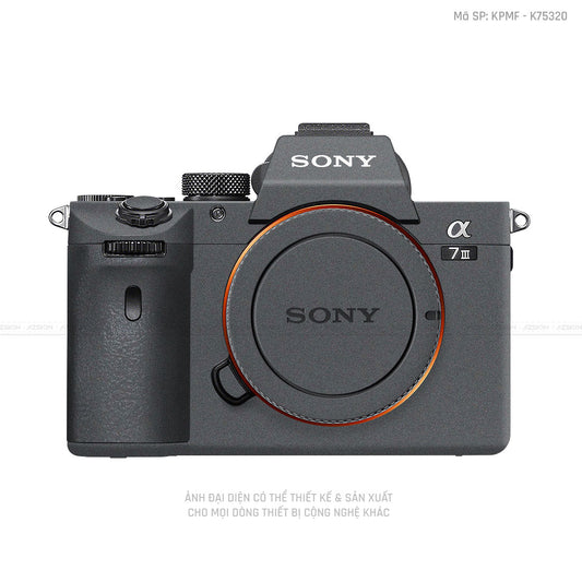 Dán Skin Máy Ảnh Sony Màu Xám |  K75320