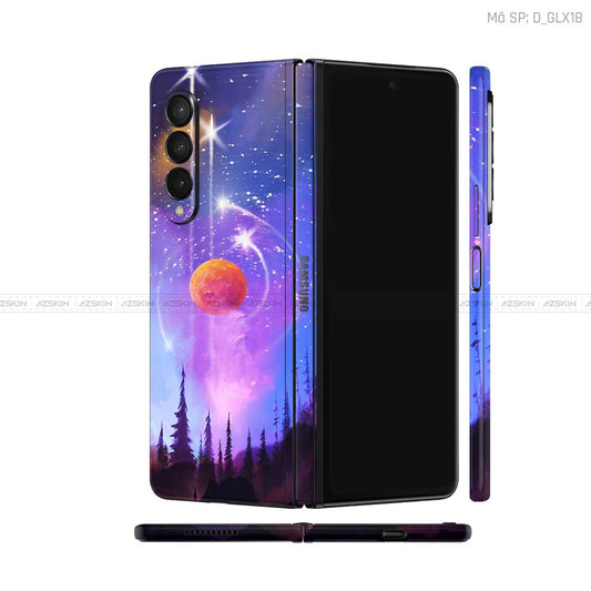 Dán Skin Galaxy Z Fold4 Hình Galaxy - Space | D_GLX18