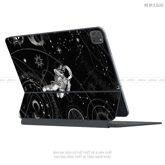 Dán Skin Magic Keyboard Hình Galaxy - Space | D_GLX21