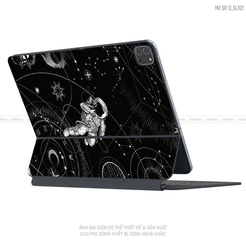 Dán Skin Magic Keyboard Hình Galaxy - Space | D_GLX21