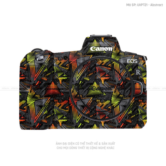 Dán Skin Máy Ảnh Canon Vân Nổi Abstract 03 | UVPT21