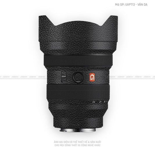 Dán Skin Ống Kính Sony Vân Da Đen | UVPT13