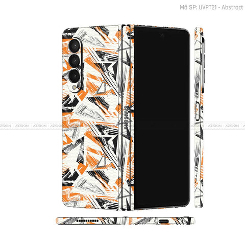 Dán Skin Galaxy Z Fold3 Vân Abstract 02 | UVPT21