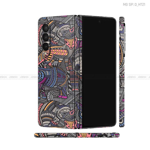Dán Skin Galaxy Z Fold3 Hình Họa Tiết | D_HT21